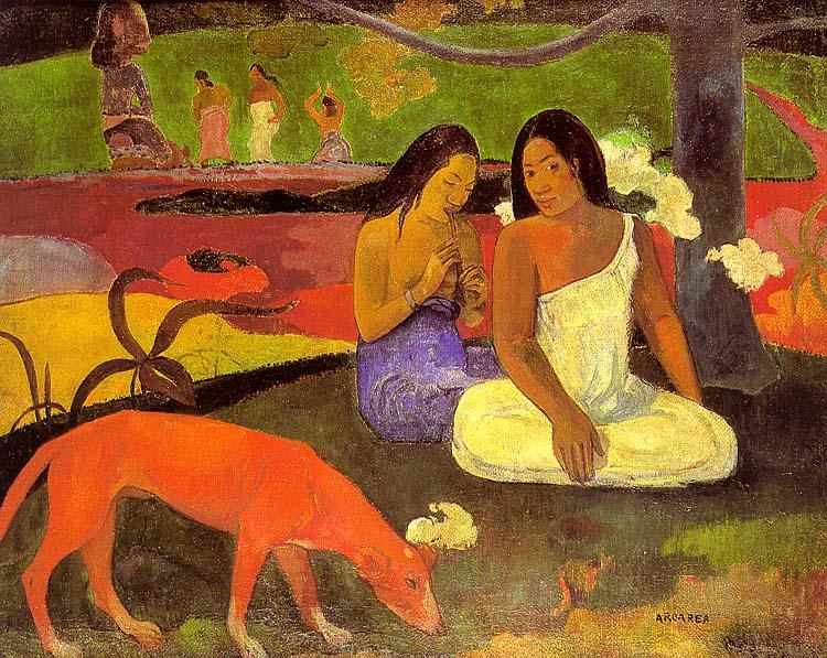 Paul Gauguin Making Merry8 oil painting image